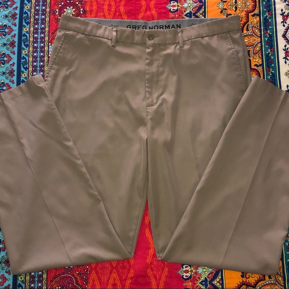 GREG NORMAN MEN’s LIGHTWEIGHT GOLF PANTSEUC! ALSO,HAVE WAIST GRIPPER!! - Picture 2 of 5